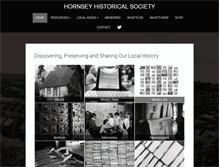 Tablet Screenshot of hornseyhistorical.org.uk
